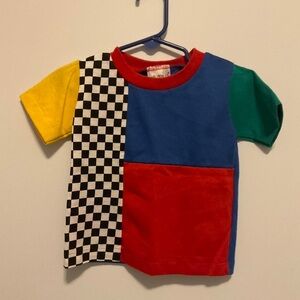 BDDW Kids Multicolor Patchwork Tee